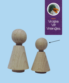 Kegelpopje meisje