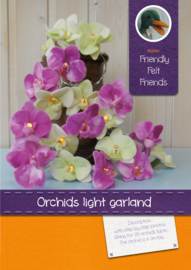 Orchids light garland
