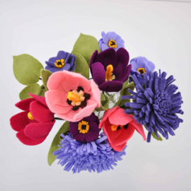 Viltbloemen materialen Zomerbox