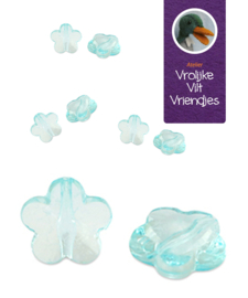 Bloem kralen in sorteerdoos