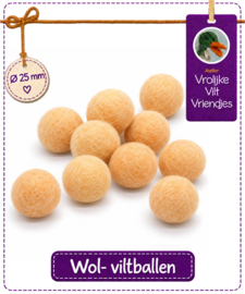 Wolbal huidzalm 25 mm