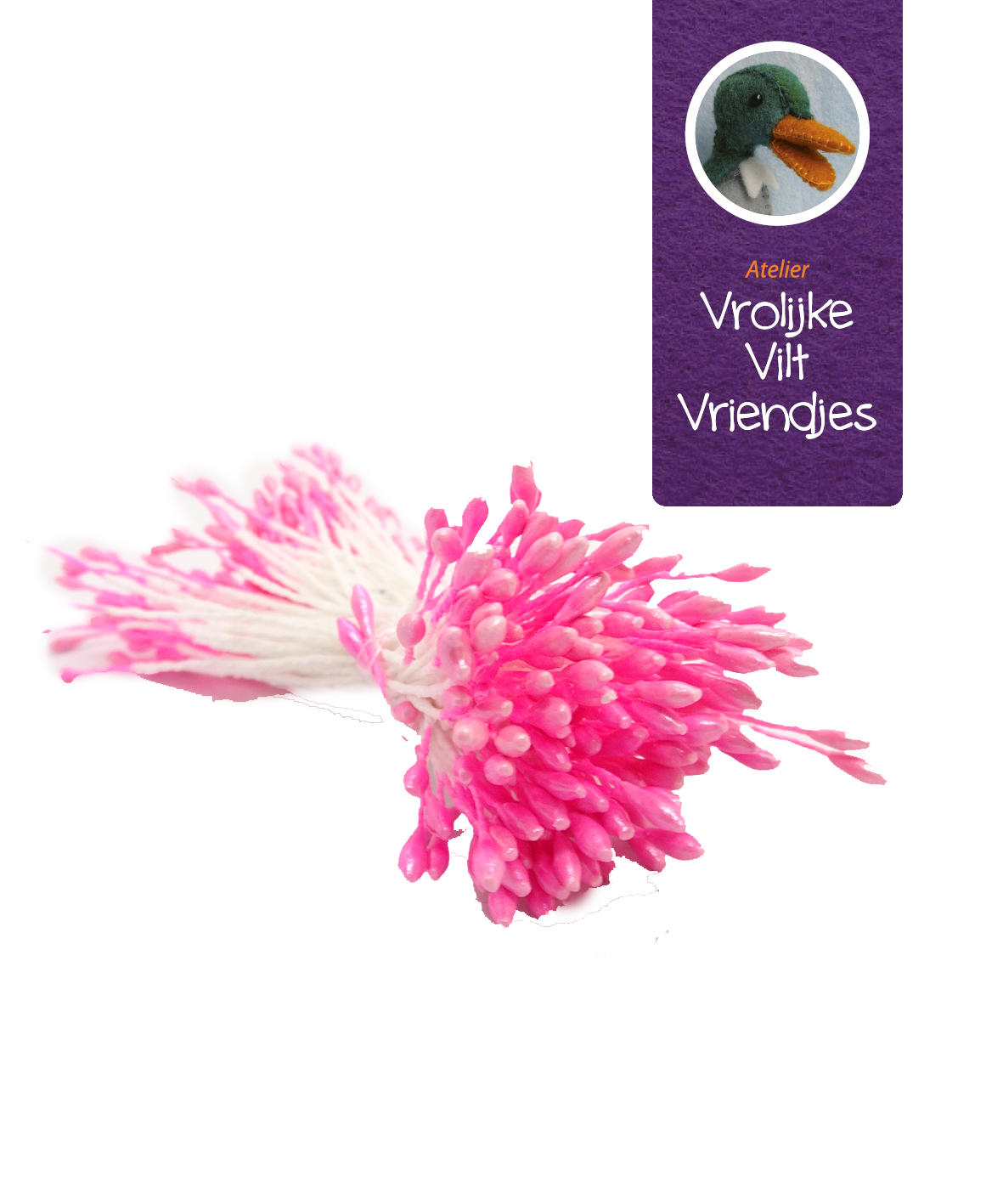 Meeldraden roze