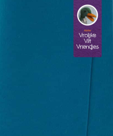 Turquoise donker wolvilt