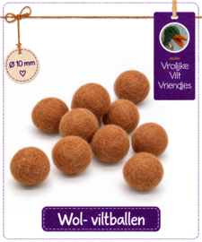 Wolbal bruin