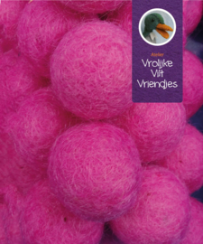 Wolbal roze-fushia