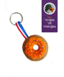 Holland donut sleutelhanger