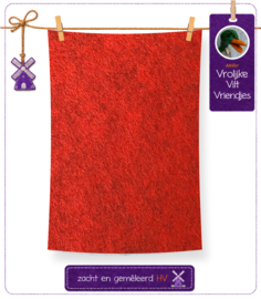 Rood oriënt gemeleerd wolvilt