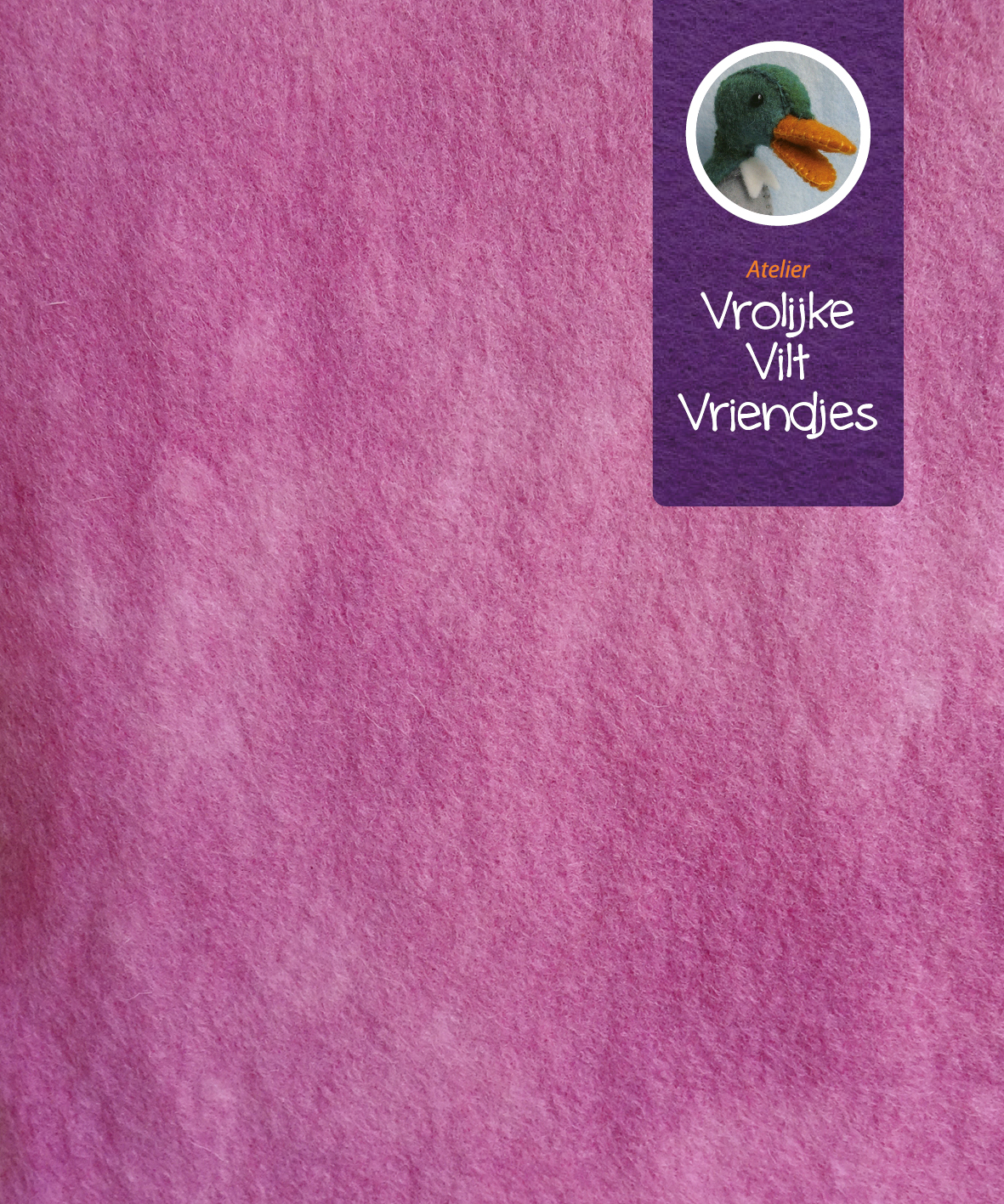 Handgeverfd  Violet Cyclaam