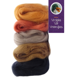 Merino lontwol nr 17