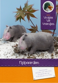 Patroonblad Nijlpaarden