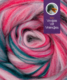 Lontwol mix mint berry