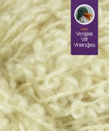 Poppenharen  Mohair wolwit