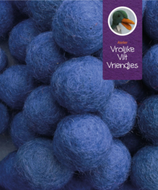 Wolbal middenblauw