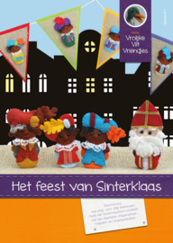 Materiaalpakket het feest van sinterklaas alleen de popjes