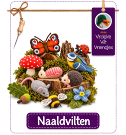 Bosdieren naaldviltpakket