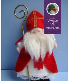 Sinterklaas tricot 12 cm