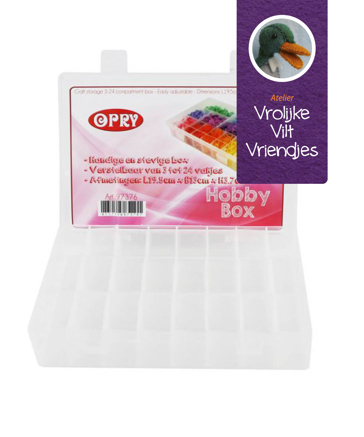 Opberg vakjes dozen