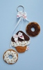 Cupcake  sleutelhanger