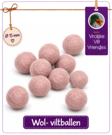 Wolbal oudroze