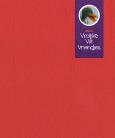 Rood warm wolvilt