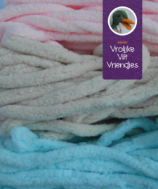 Zacht chenille koord beige