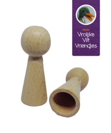 Kegelpopje 6,5 cm
