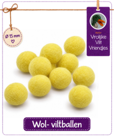 Wolbal geel