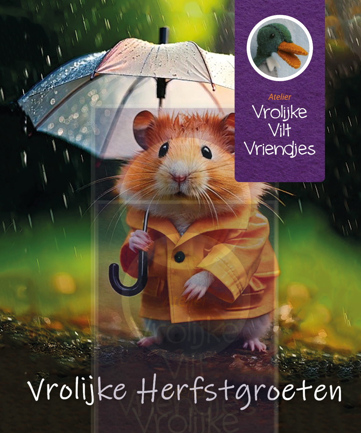 Hamsterkaart Herfst