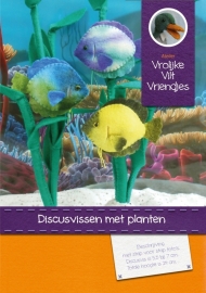 Discusvissen met planten