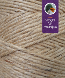 Touw 3,5 mm doorsnee jute donker