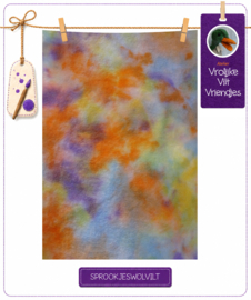 Handgeverfd bloemen