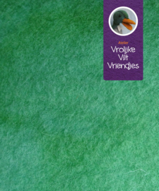 Handgeverfd groen