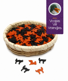 Halloween confetti kater
