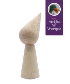Houten naturel kegels
