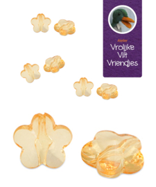 Bloem kralen in sorteerdoos