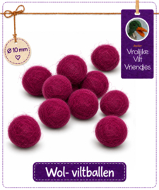 Wolbal roodpaars