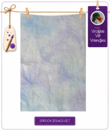 Sprookjes licht blauw-paars