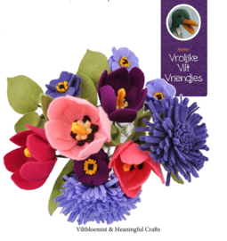 Viltbloemen materialen Zomerbox