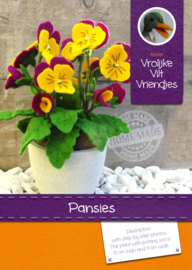 Pansies pattern