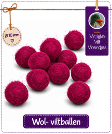 Wolbal donker bordeaux