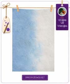 Sprookjes  wit- blauw