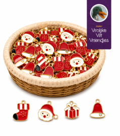 Bedels Kerst goudkleur