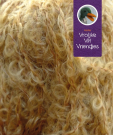 Poppenharen  Mohair donkerblond