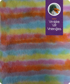 Handgeverfd wolvilt streep 2