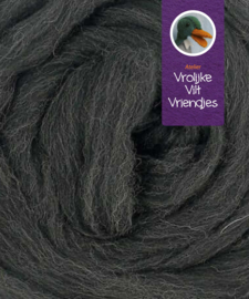 Lontwol merino grijsmix