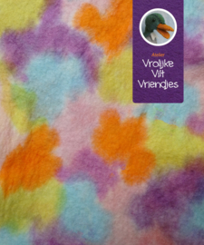 Handgeverfd kleurenmix