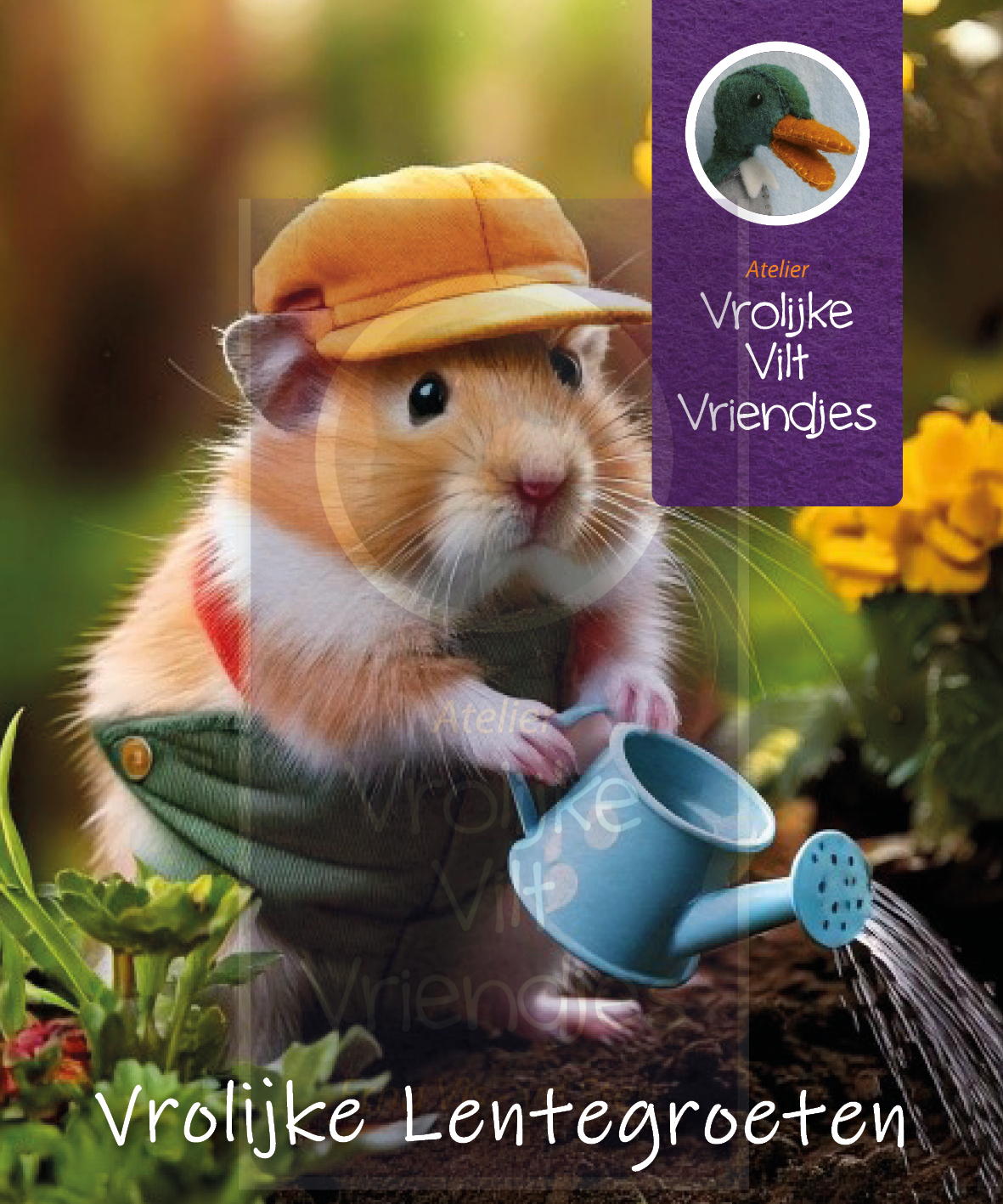 Hamsterkaart Lente