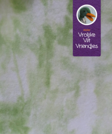 Sprookjes wit groen sneeuwklok