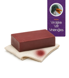 Wangetjes magenta rood