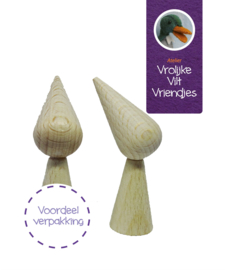 Kabouter kegel 12 stuks